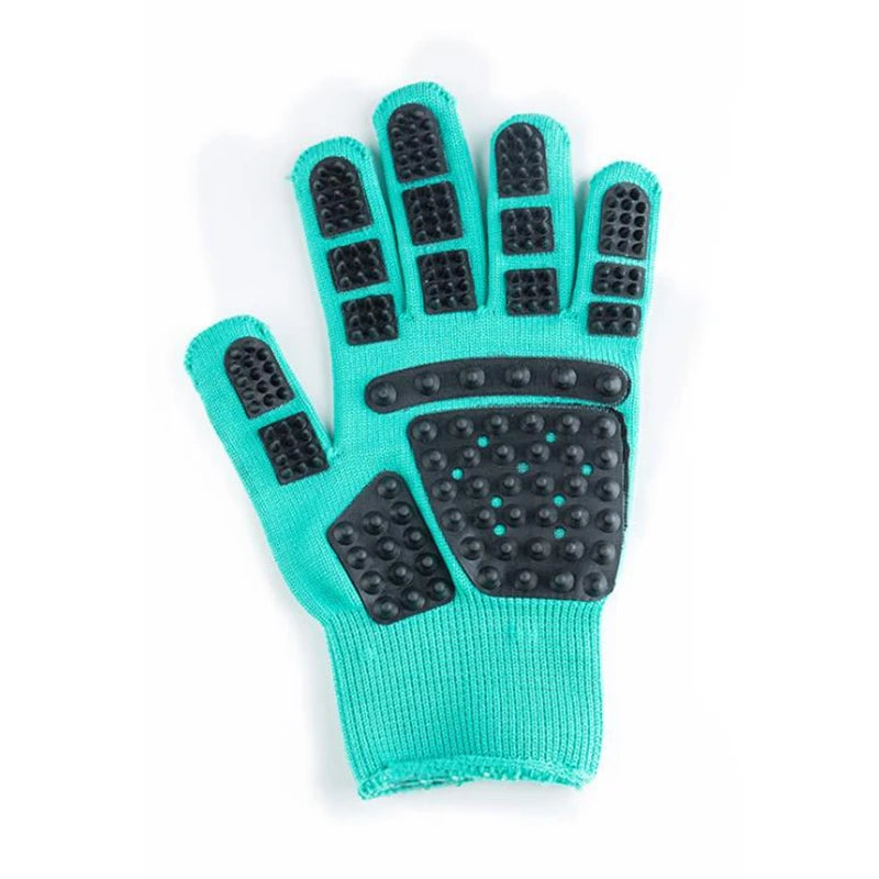 Vachtborstel-handschoen